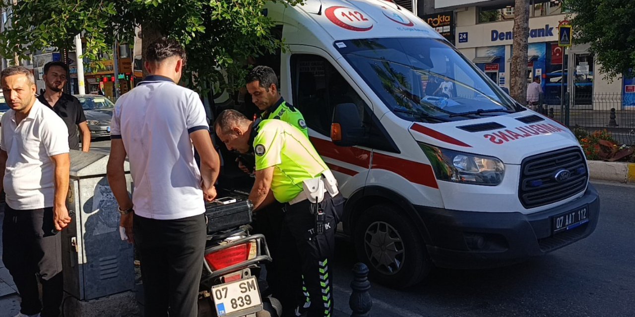 Yaya Geçidinde Ölümden Döndü, O Anlar Güvenlik Kamerasına Yansıdı