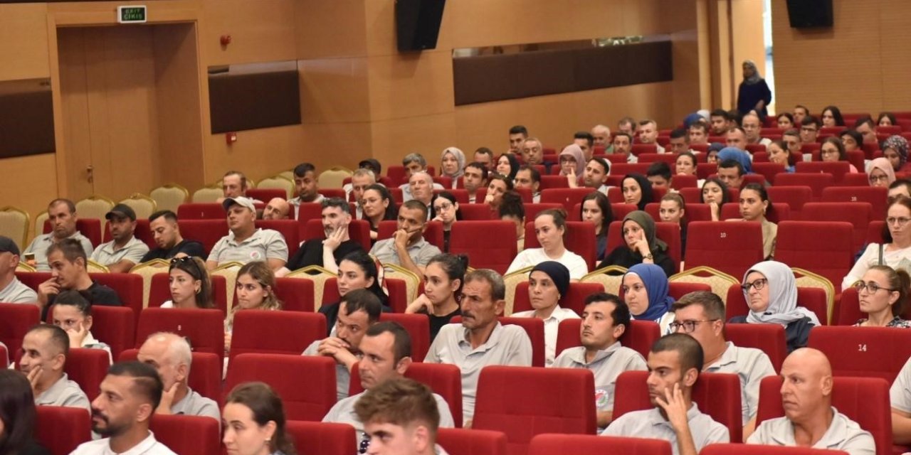 Kepez Belediyesi’nden Çalışanlara İş Güvenliği Eğitimi