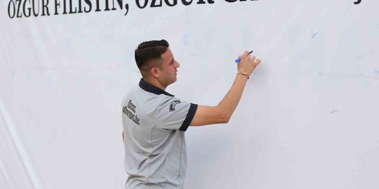 Alkü’den Gazze’ye Destek