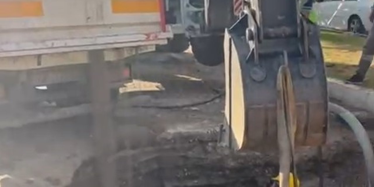 Kumluca’da 1 Ayda 5 Kez Patlayan İçme Suyu Hattı Onarıldı