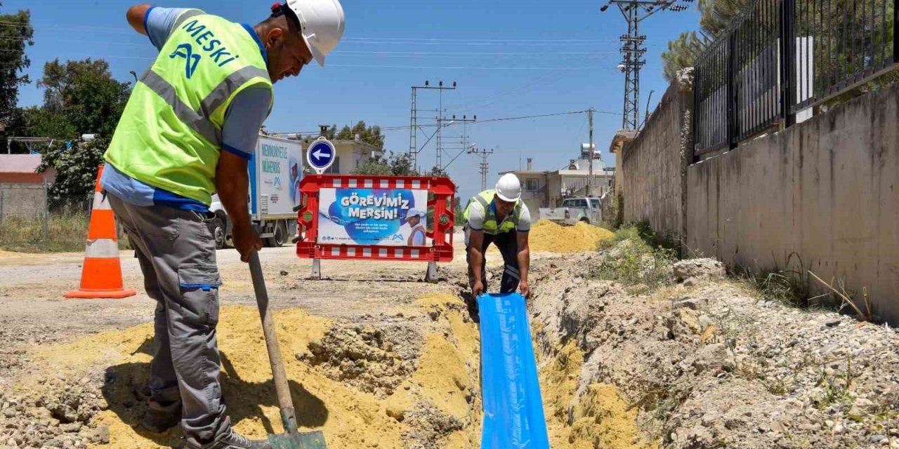 Meski, Tarsus Baltalı Mahallesi’nin Su Kapasitesini Artırdı