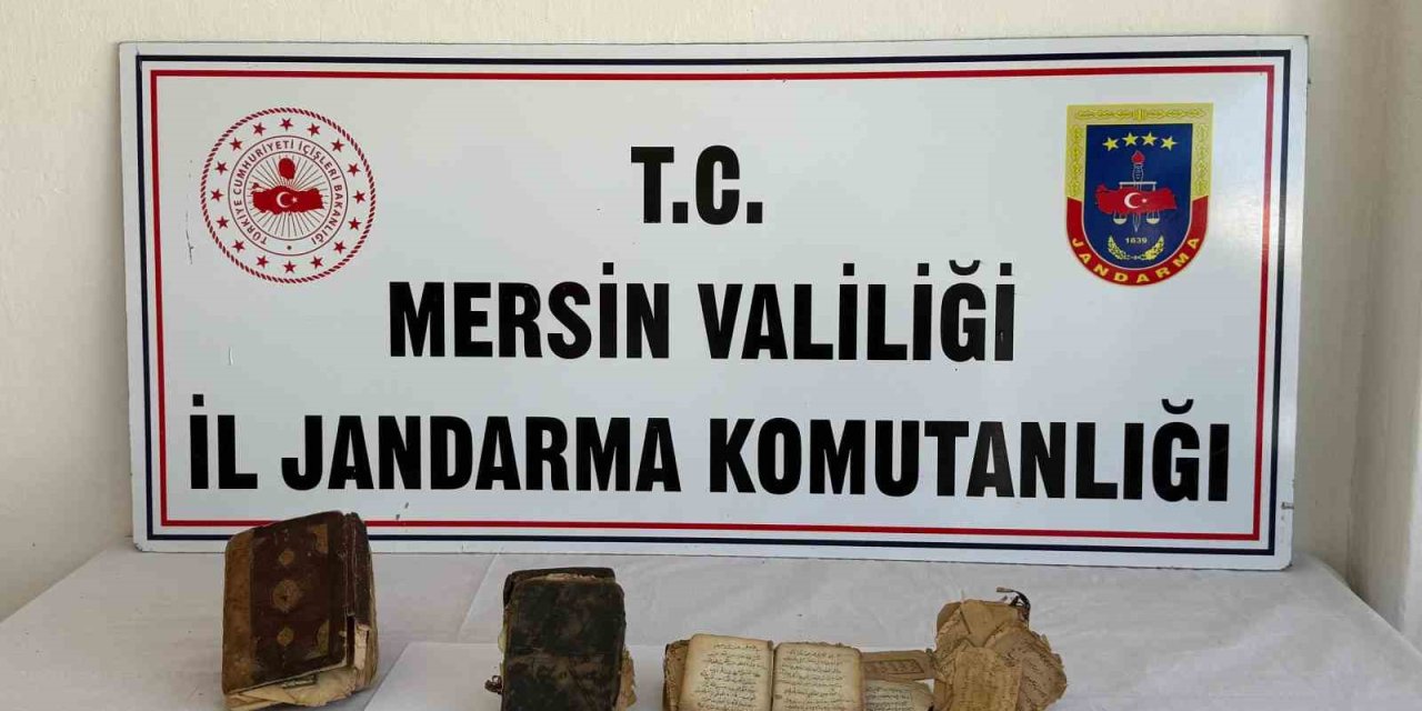 Mersin’de Tarihi Eser Operasyonu