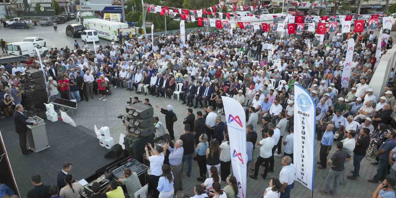 Başkan Seçer, Tarsus Ve Çamlıyaylalı Üreticilerle Buluştu