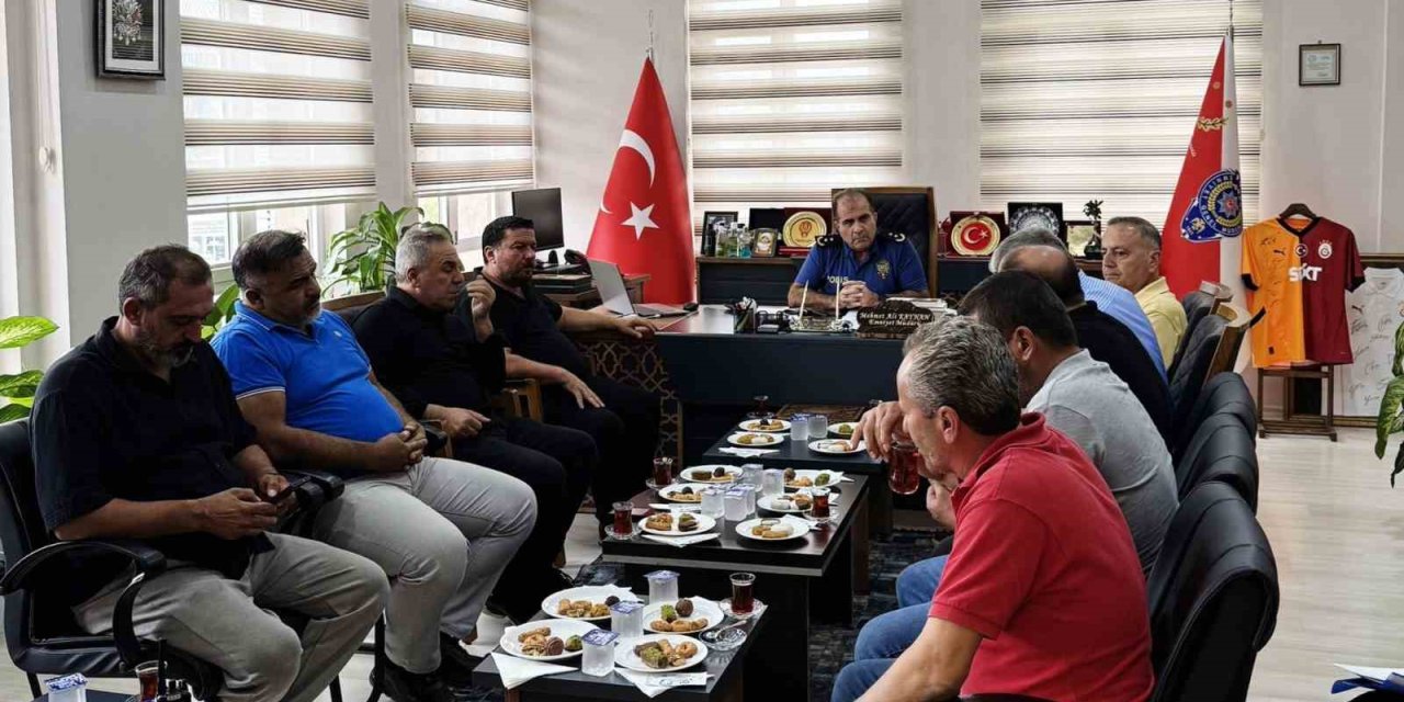 Gazipaşa’da Muhtarlarla ’huzur Toplantısı’ Yapıldı