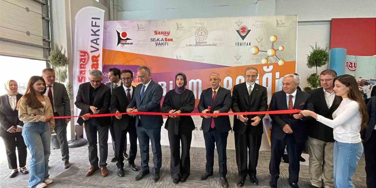 Karaman’da "keşfetmenin Neşeli Yolculuğu-2" Tübitak 4007 Bilim Şenliği Başladı