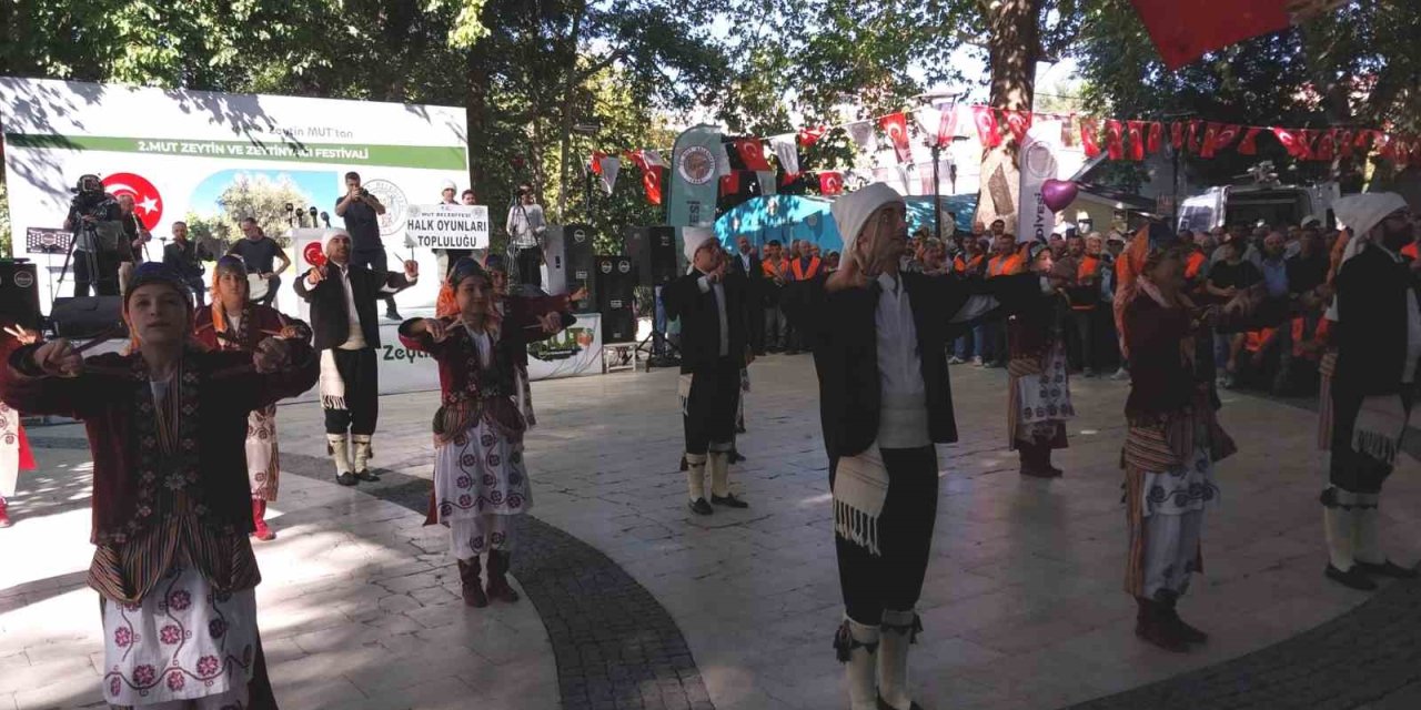 Mut Zeytin Ve Zeytinyağı Festivali Başladı