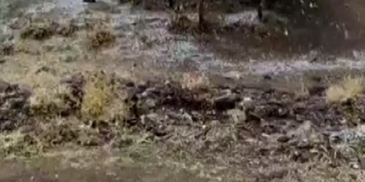 Aksaray’a Mevsimin İlk Karı Yağdı