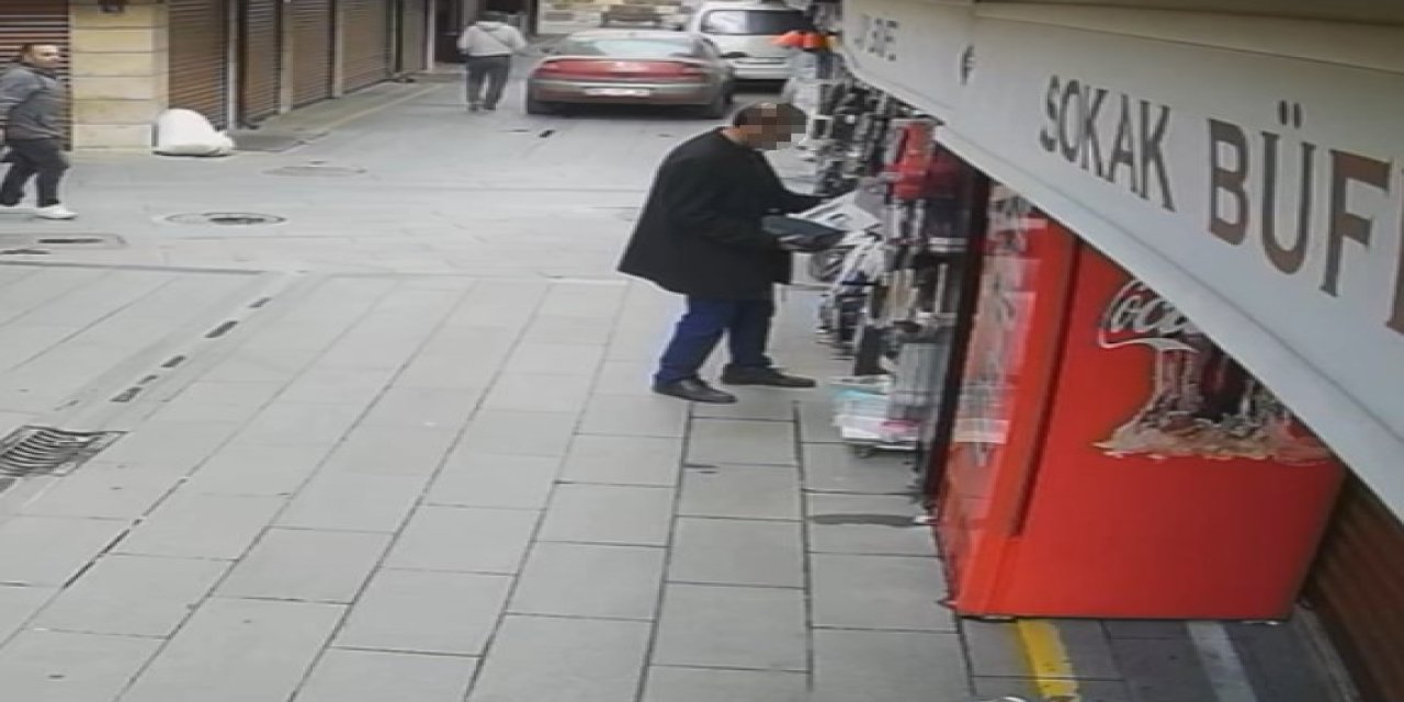 Dükkanın Önündeki Fanlı Isıtıcıyı Bakıyormuş Gibi Yapıp Alıp Gitti