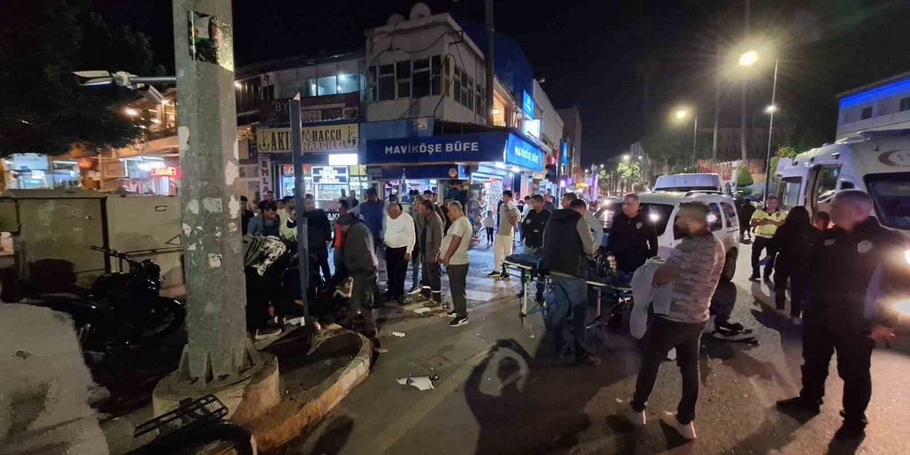 Mersin’de Trafik Kazası:2 Yaralı