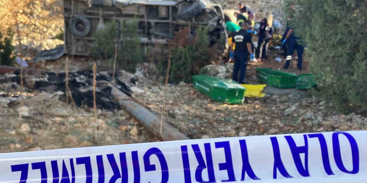 Mersin’deki İşçi Servisi Kazasında Ölü Sayısı 7 Oldu