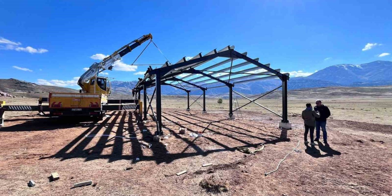 Bozkır’da Mera Gölgelikleri Ve Hayvan Refahı Merkezleri İncelendi