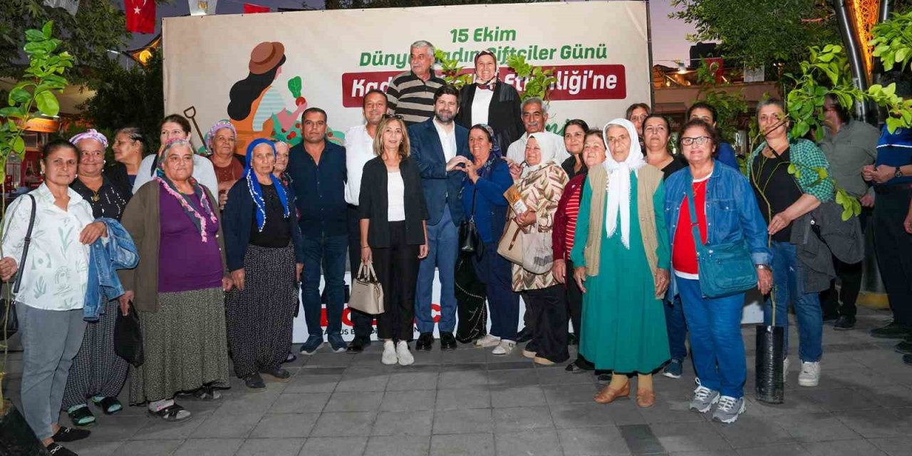 Tarsus’ta Kadın Üreticilere Fidan Desteği