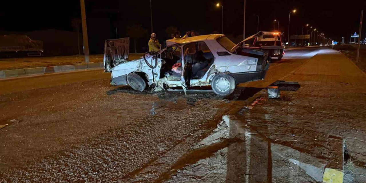 Karapınar’da Tır İle Otomobil Çarpıştı: 2 Yaralı