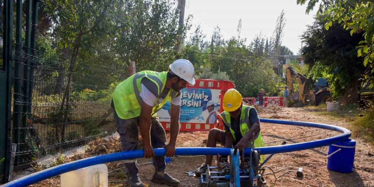 Meski, Kaburgediği Mahallesi’ne Kesintisiz İçme Suyu Temin Etti