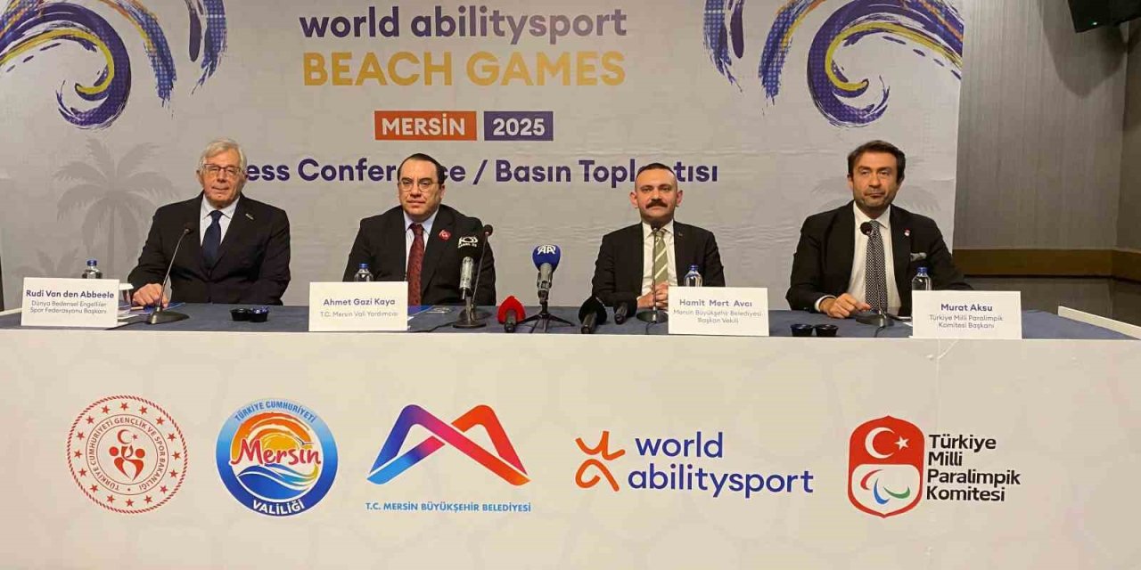 Mersin, ‘dünya Bedensel Engelliler Plaj Oyunları’na Ev Sahipliği Yapacak