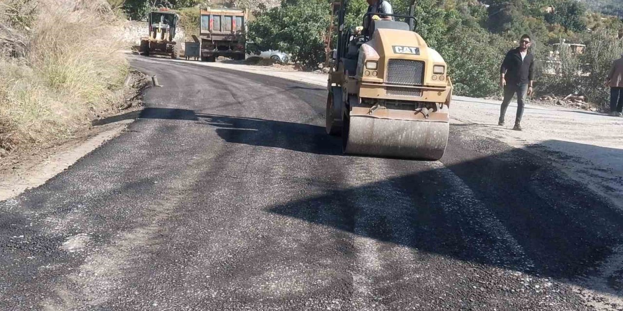 Alanya Kırsalında Yollar Kışa Hazırlanıyor