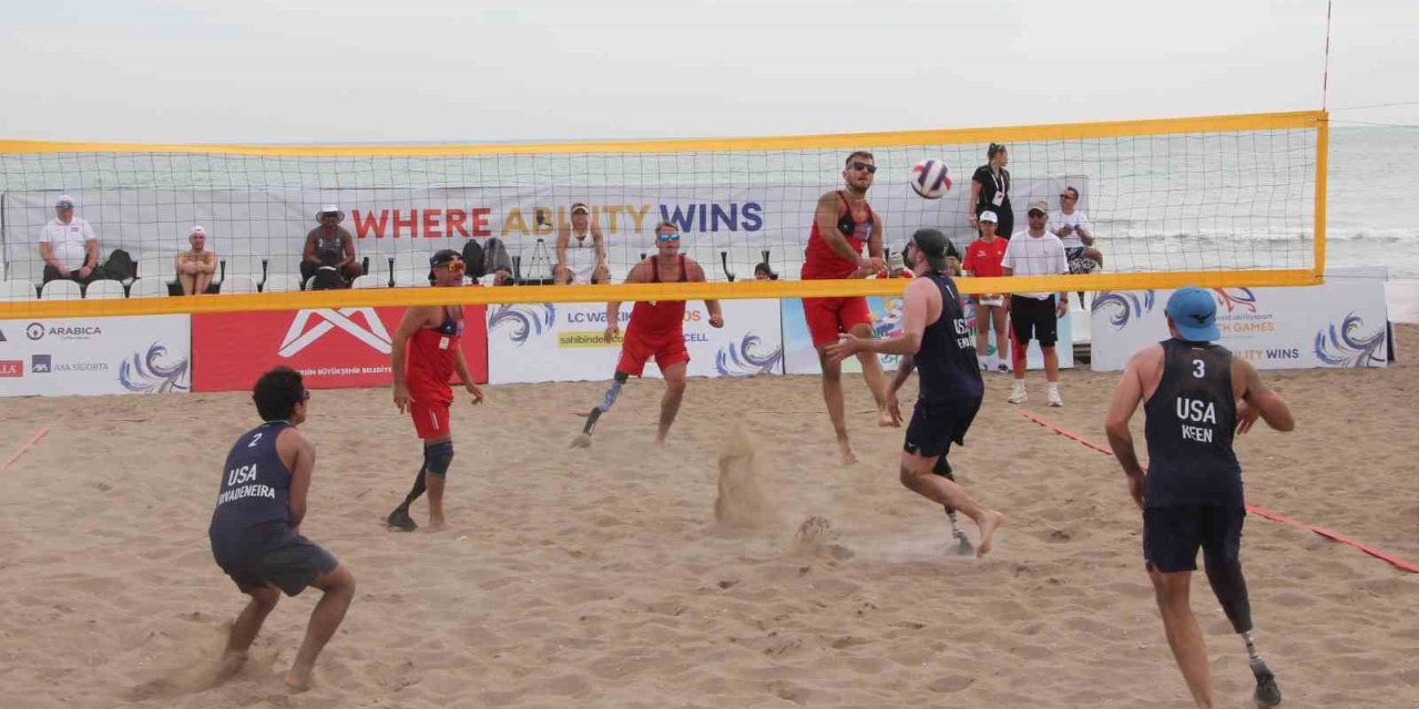 Mersin’de Dünya Bedensel Engelliler Plaj Oyunları’nda İlk Gün Tamamlandı