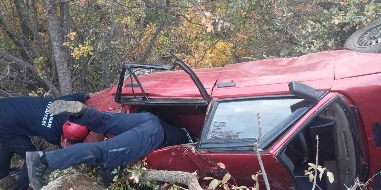 Karaman’da Uçurum Kazası