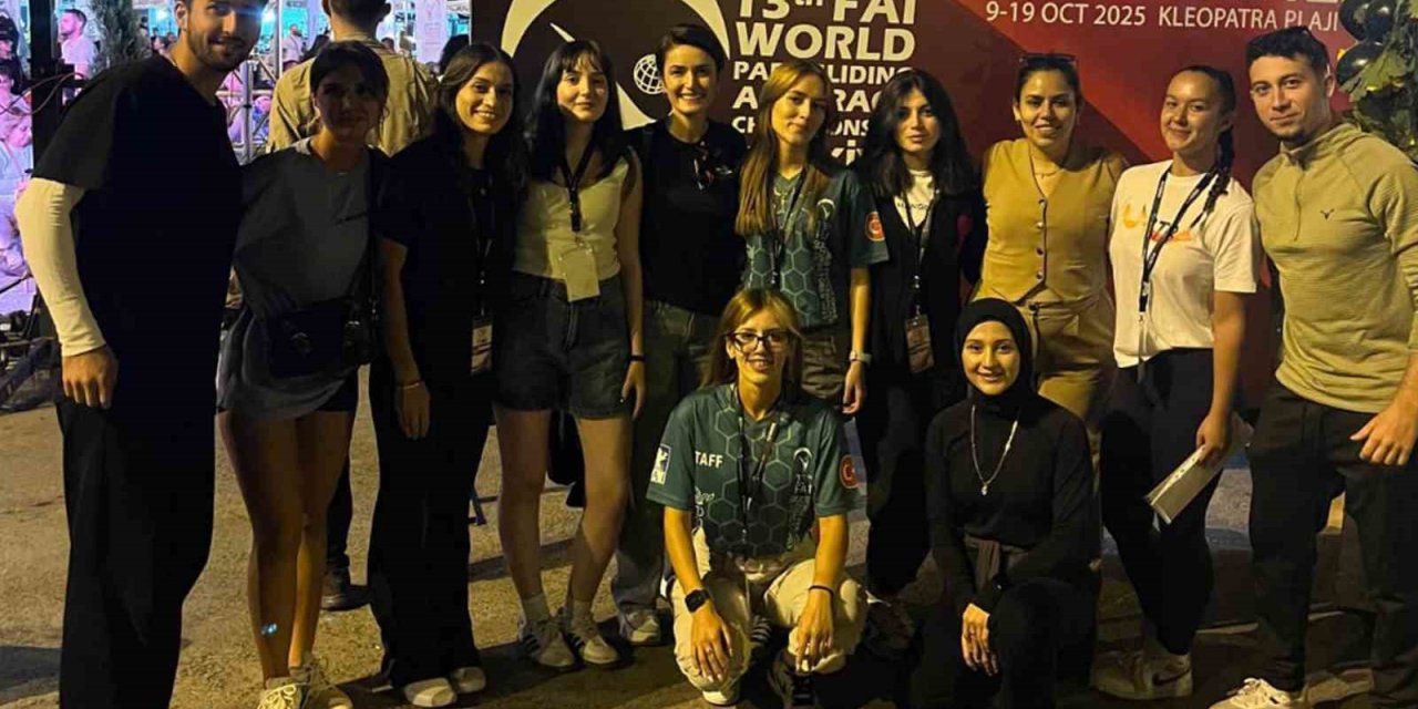 Alkü, 13. Dünya Yamaç Paraşütü Hedef Şampiyonası’nda Önemli Rol Üstlendi