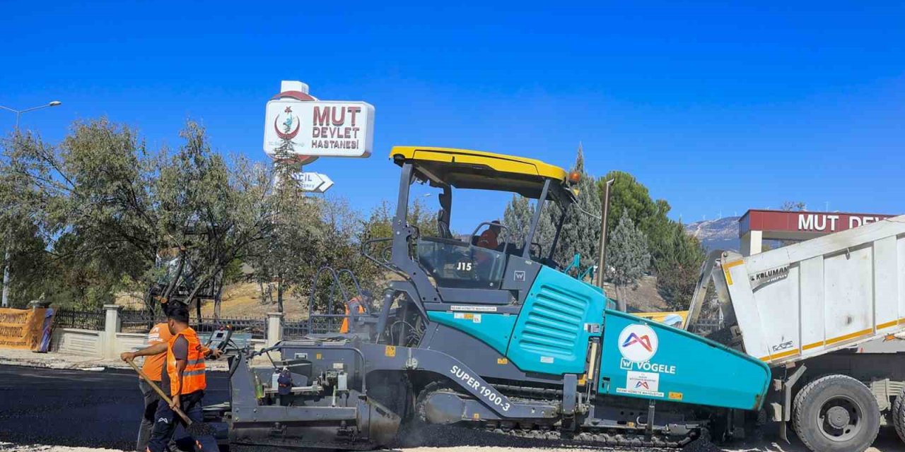 Mut’ta Yenilenen Yollar Ulaşımı Rahatlattı
