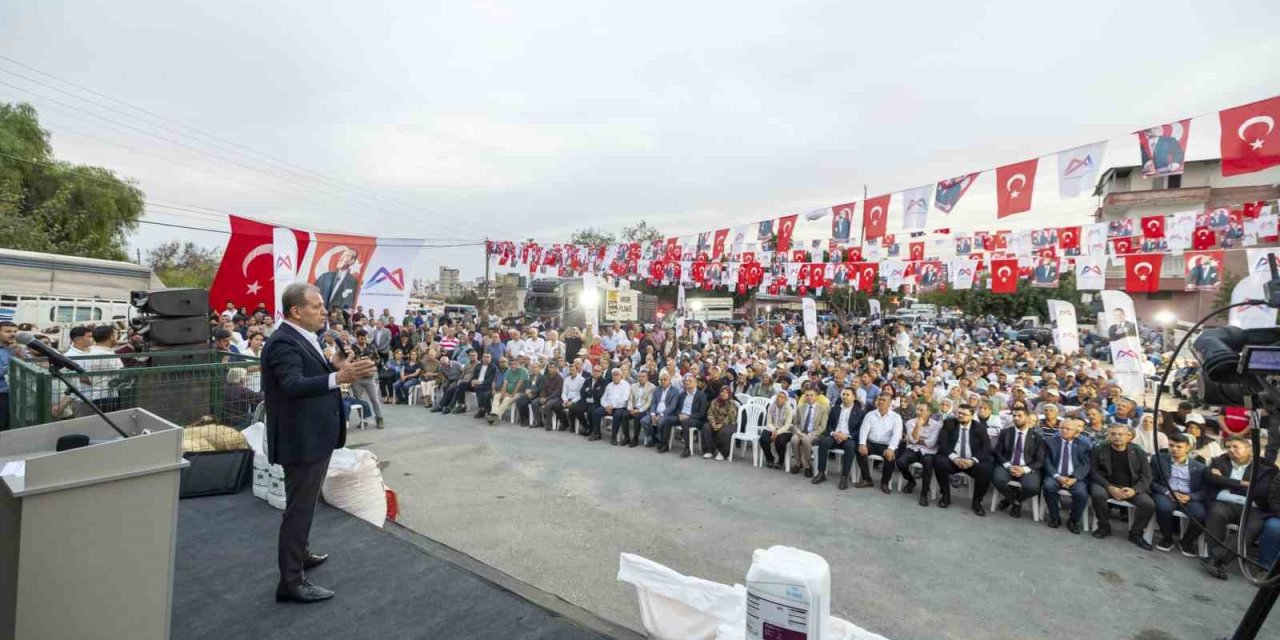 Mersin’de Üreticiye 85 Milyon Liralık Destek