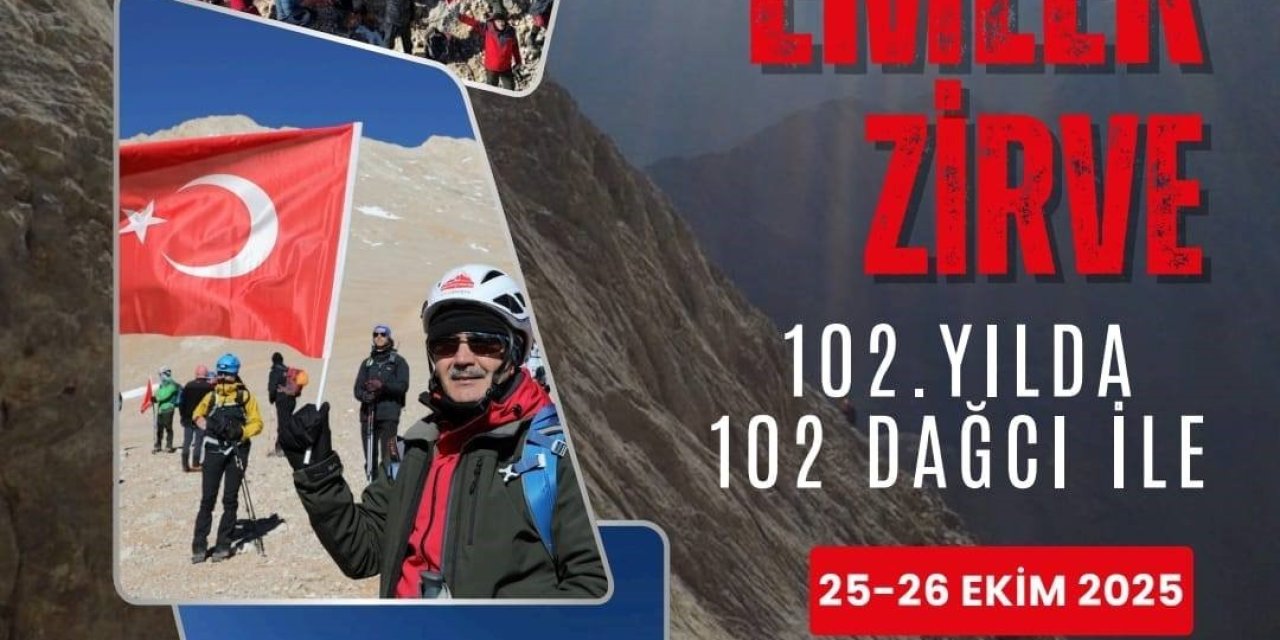 Niğde'de 102 Dağcı Emler Zirvesi’ne Tırmanacak