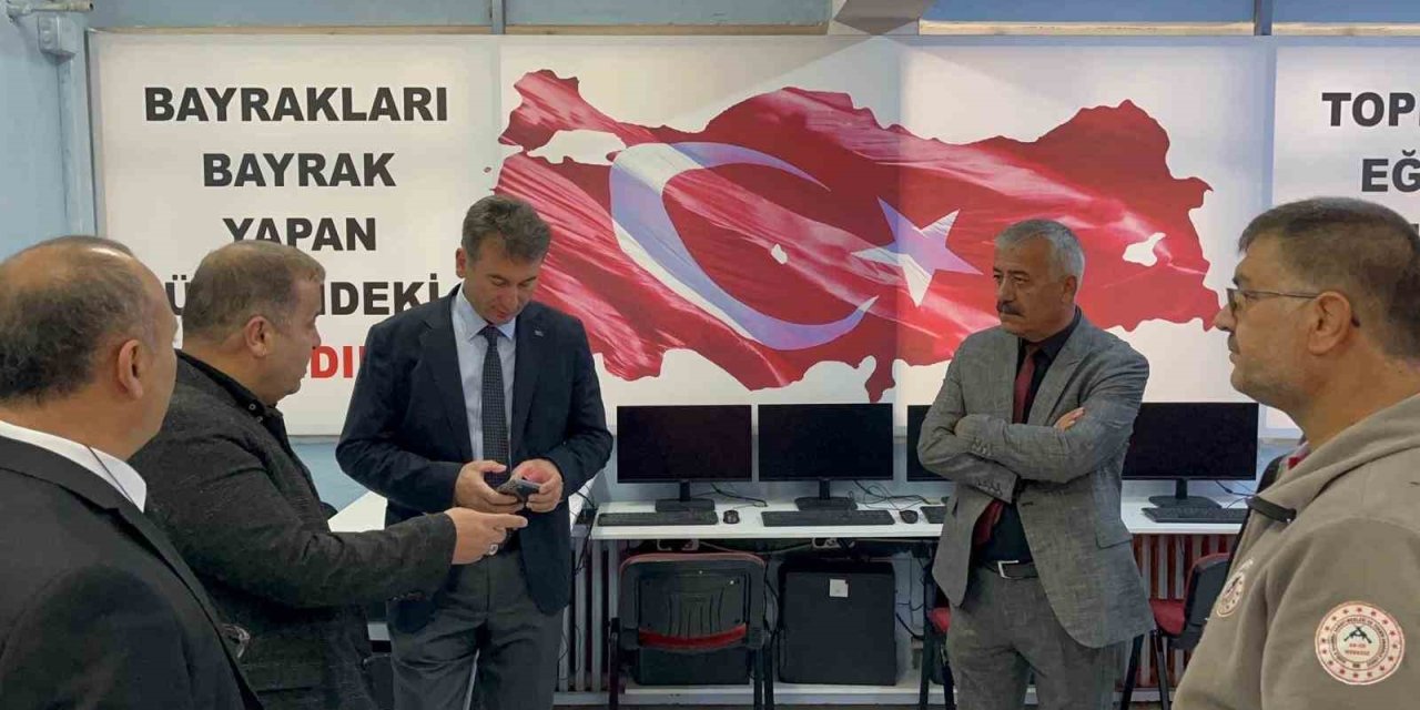 Beyşehir’de Sanayiye Ara Elaman Yetiştiren Liseye Yeni Atölye Ve Laboratuvar