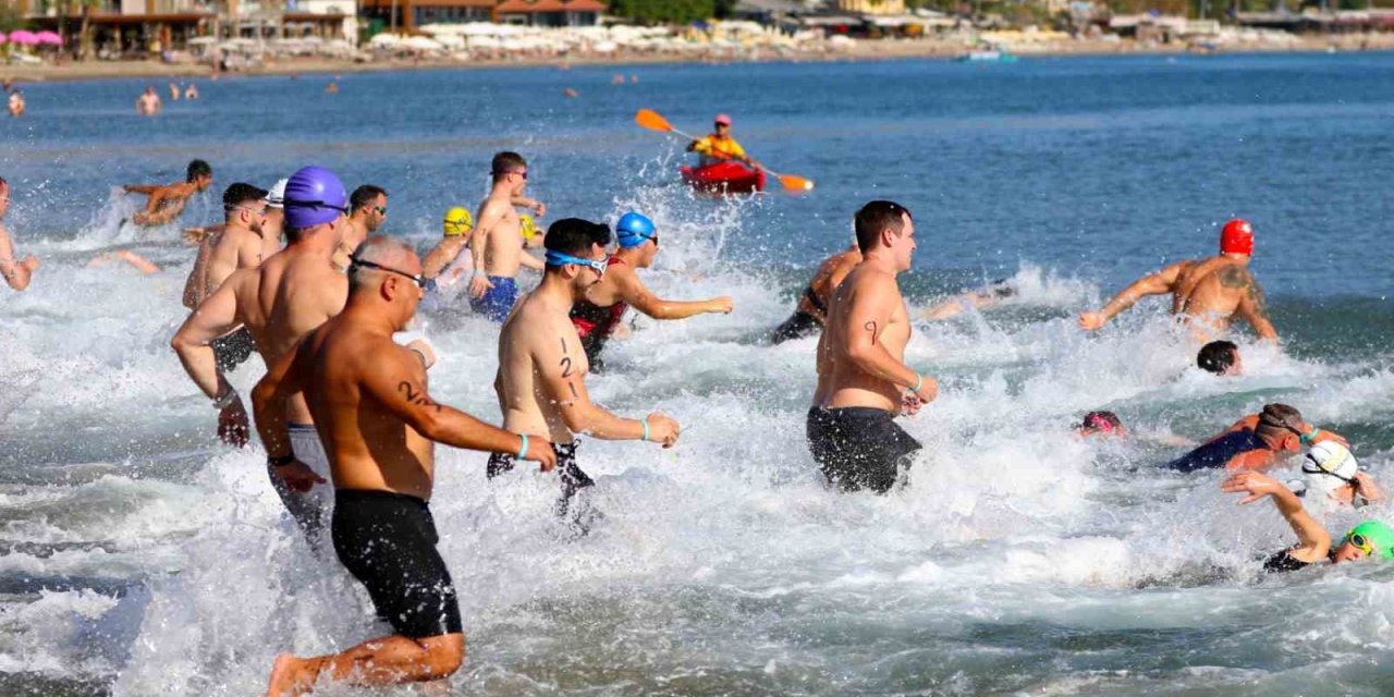 34. Alanya Triatlonu Başladı