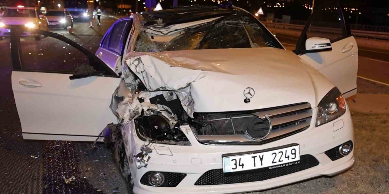 Aksaray’da Alkollü Aday Sürücü Tıra Çarptı