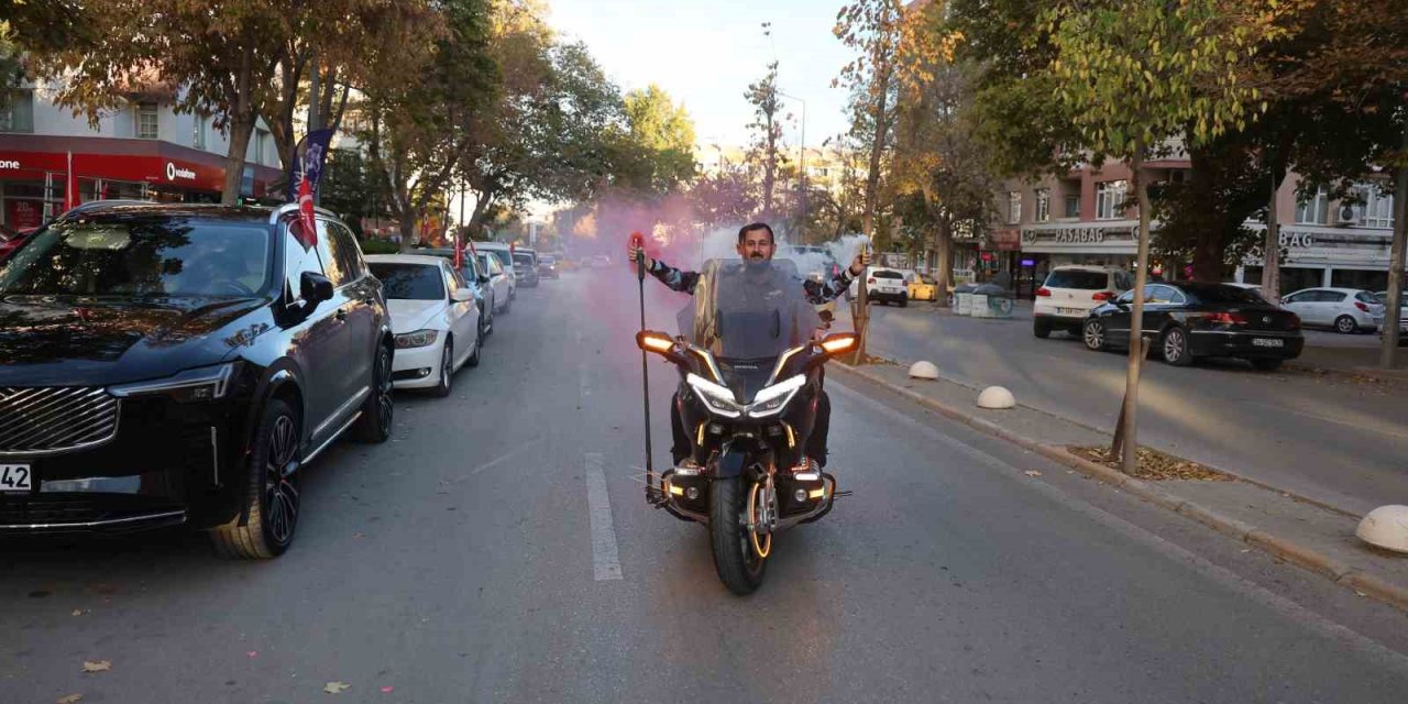 Konya'da Motosikletle Umreye Gitme Hayali