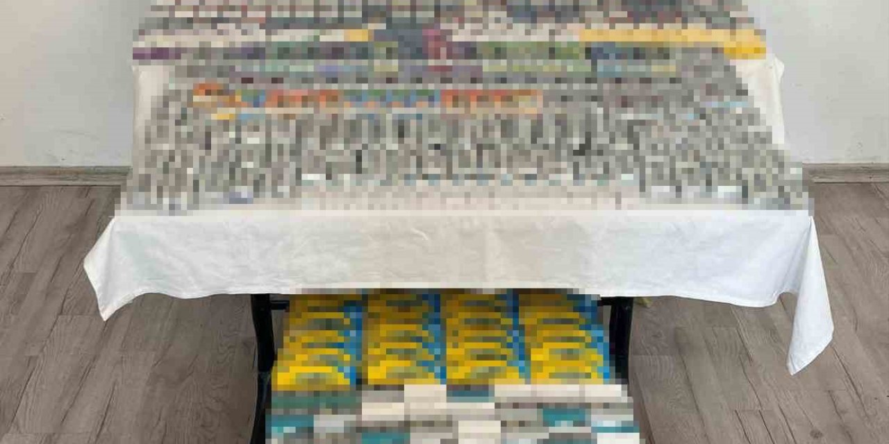 Manavgat’ta Kaçak Sigara Operasyonu