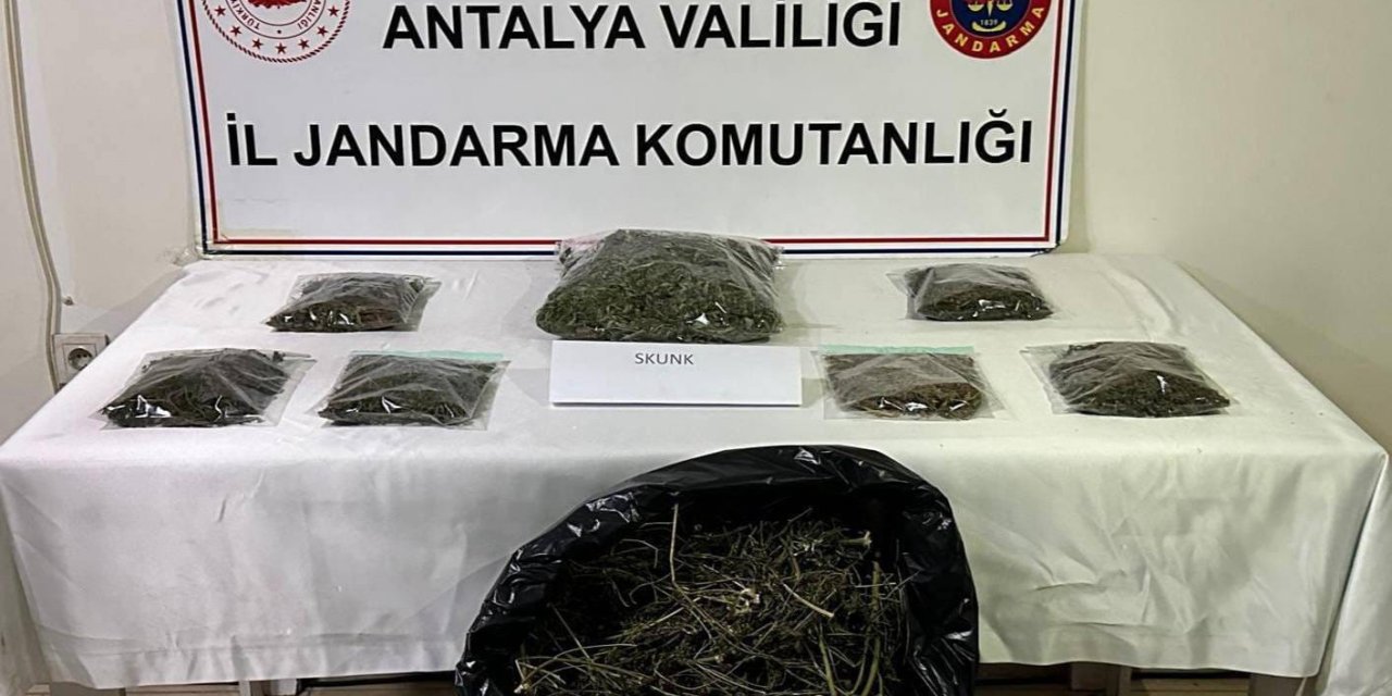 Alanya’da Uyuşturucu Operasyonu: 800 Gram Uyuşturucu Ele Geçirildi