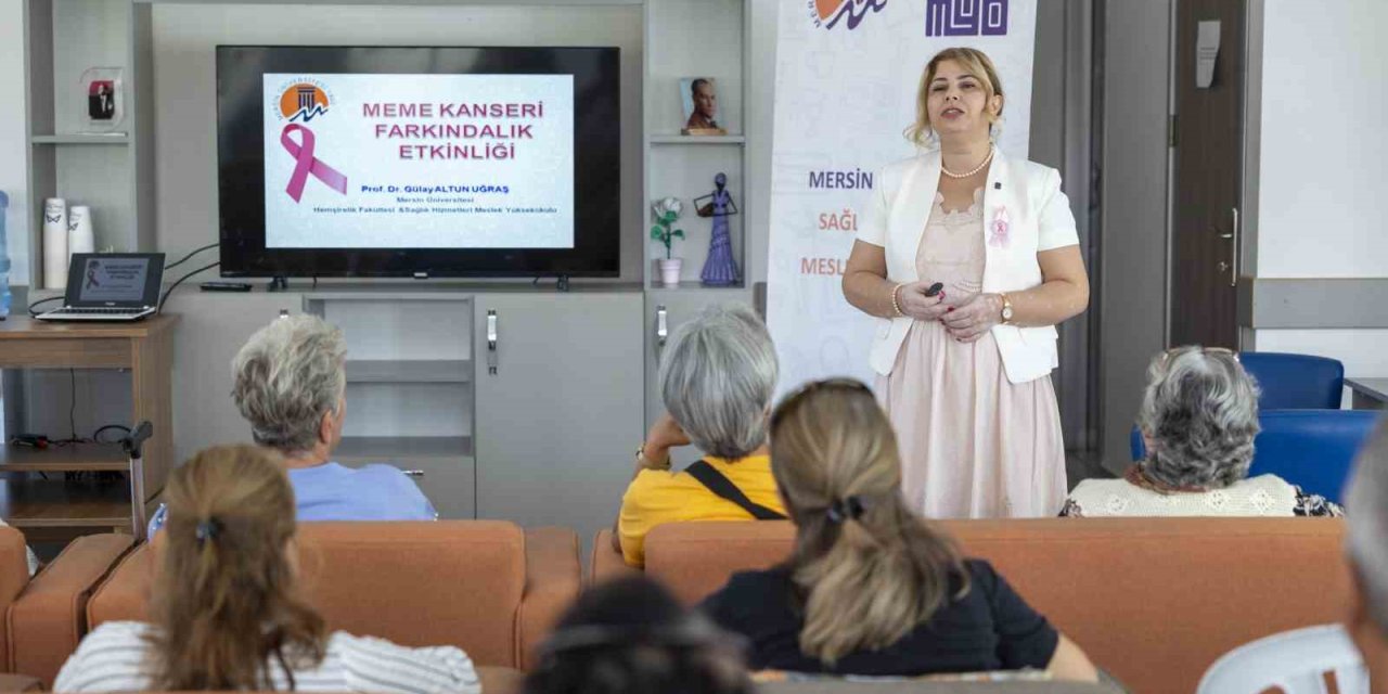 Mersin’de Emekli Kadınlara Meme Kanseri Farkındalık Eğitimi