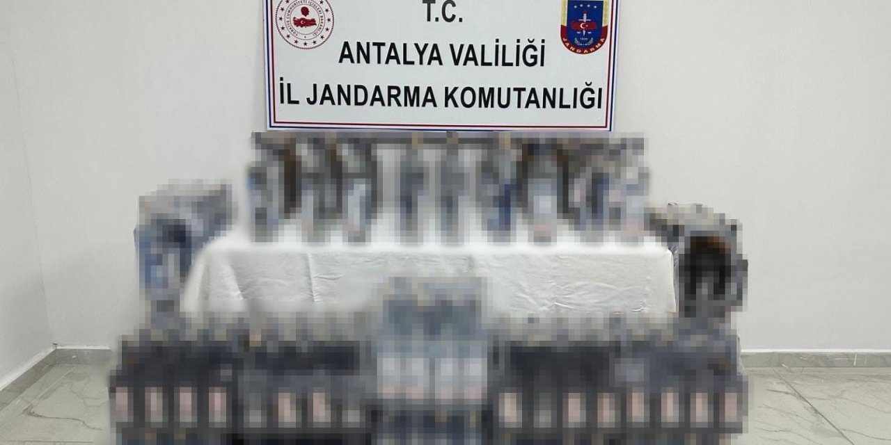 Manavgat’ta Durdurulan Araçtan 400 Litre Kaçak Ve Sahte İçki Ele Geçirildi