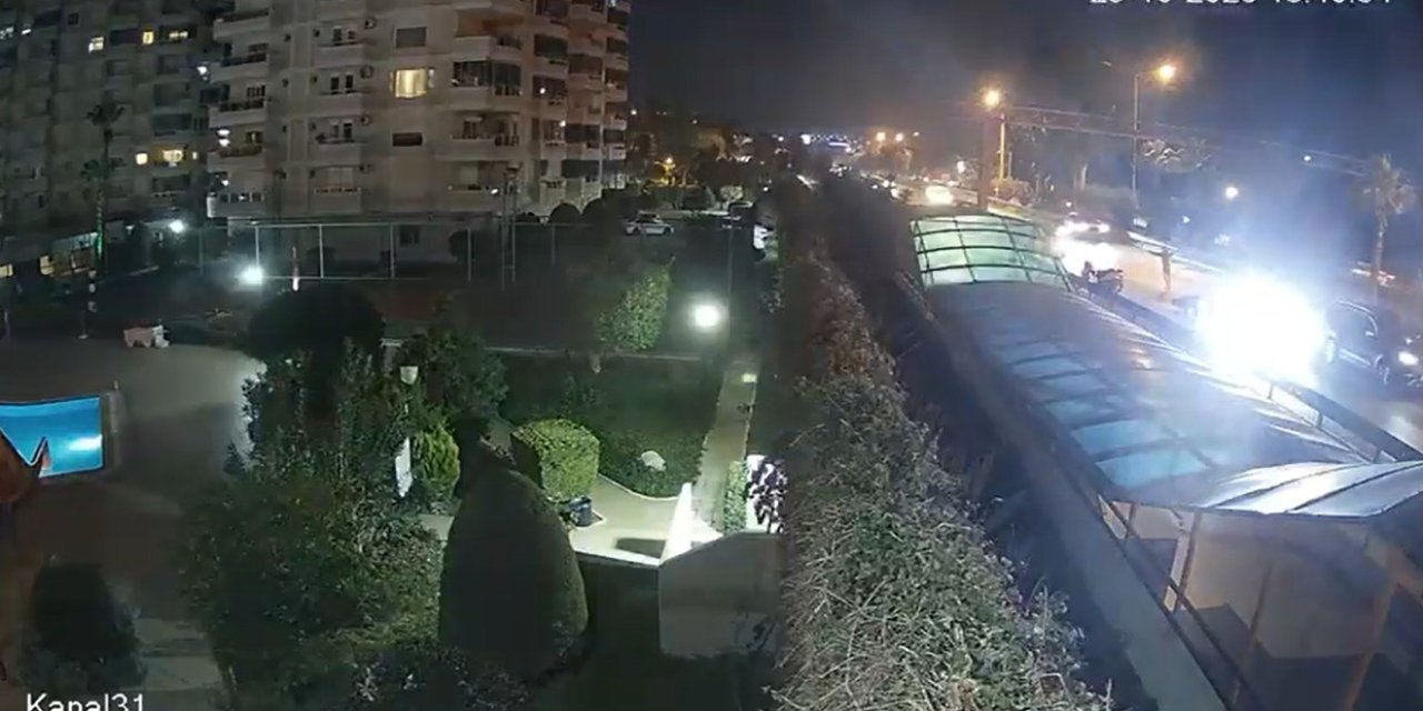 21 Yaşındaki Gencin Hayatını Kaybettiği Kaza Güvenlik Kamerasında