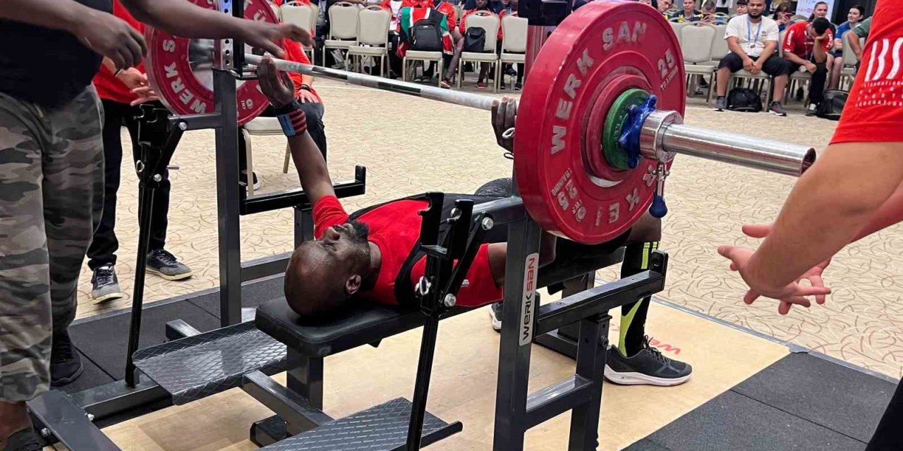 Görme Engelliler Dünya Halter Şampiyonası Mersin’de Başladı