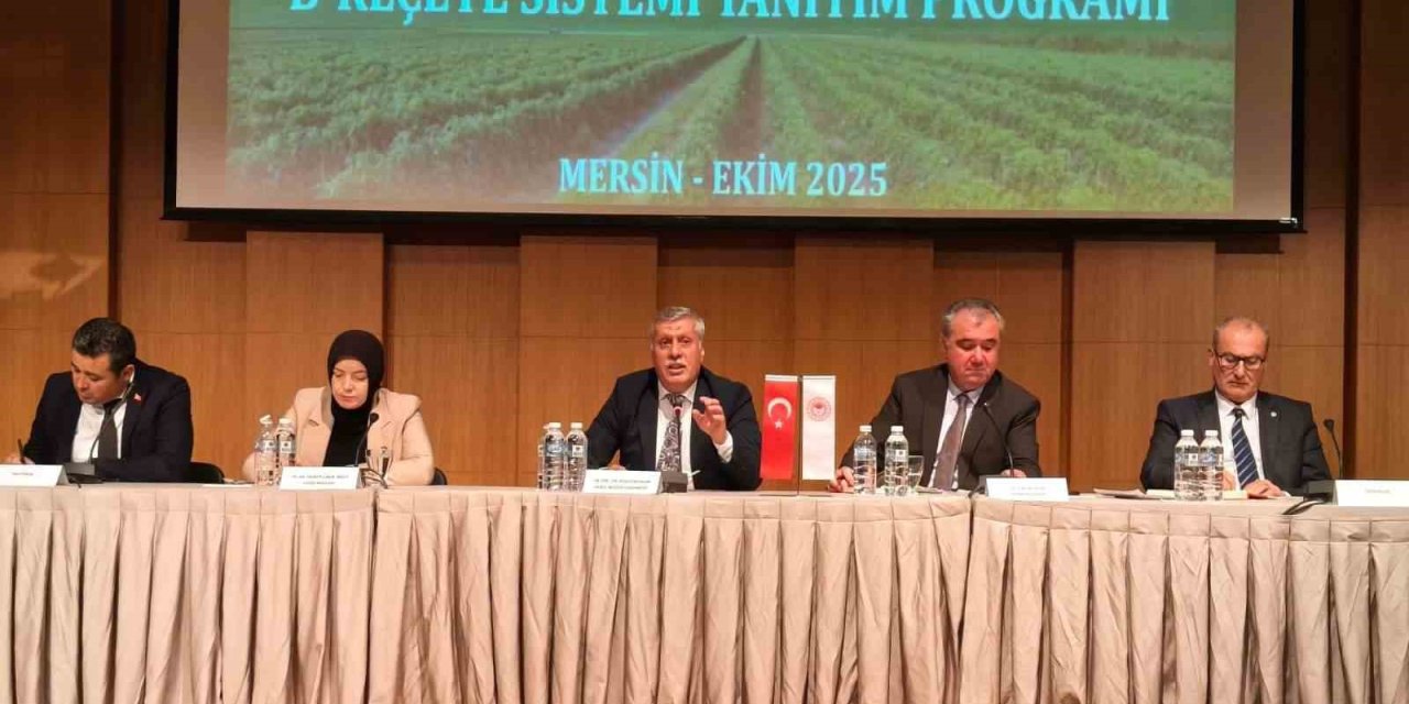 Tarımda Dijital Dönüşüm: ’b-reçete’ Sistemi Mersin’de Tanıtıldı