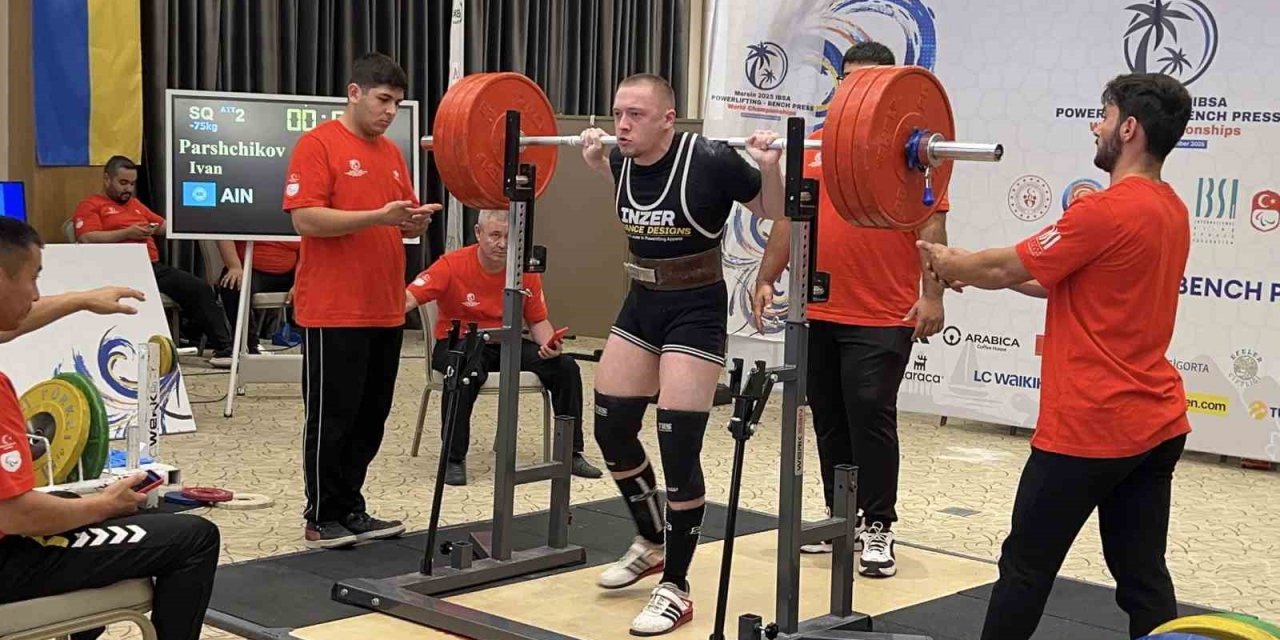 Görme Engelliler Dünya Halter Şampiyonası, Mersin’de Sürüyor