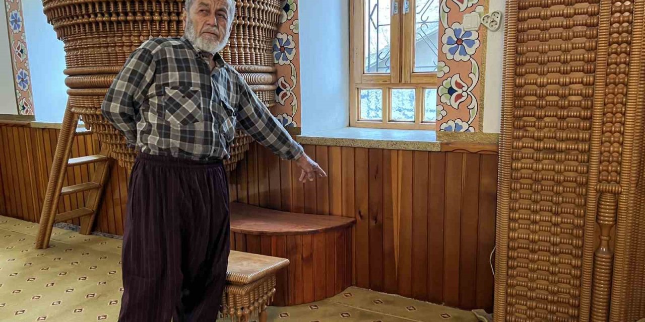 Mahallenin 60 Yıllık Ahşap Ustası