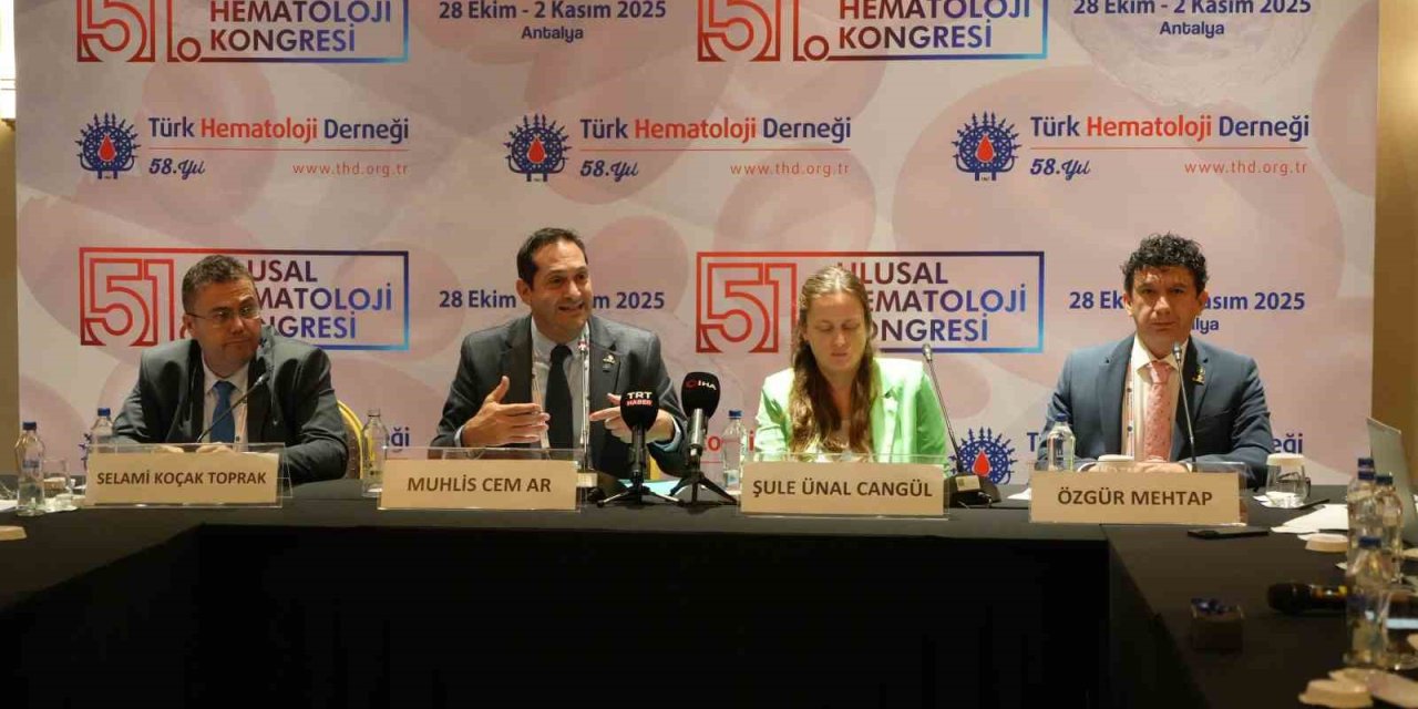 Türk Hematoloji Derneği Başkanı Prof. Dr. Ar: "ulusal Veri Tabanları Dünyaya Referans Oluyor"