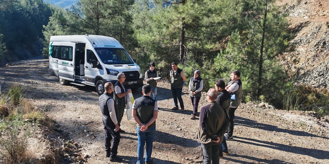 Mersin Orman Bölge Müdürlüğü’nde Saha Eğitimleri Devam Ediyor