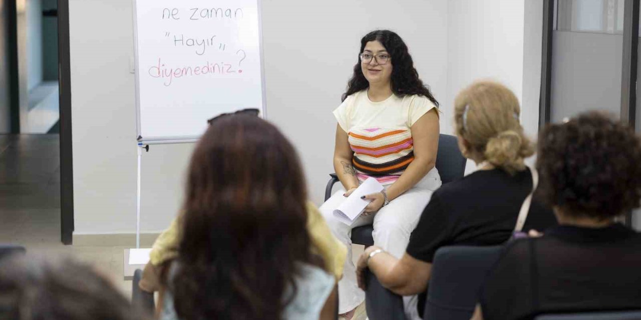 Mersin’de Kadınlara Sağlıklı Sınırlar Eğitimi