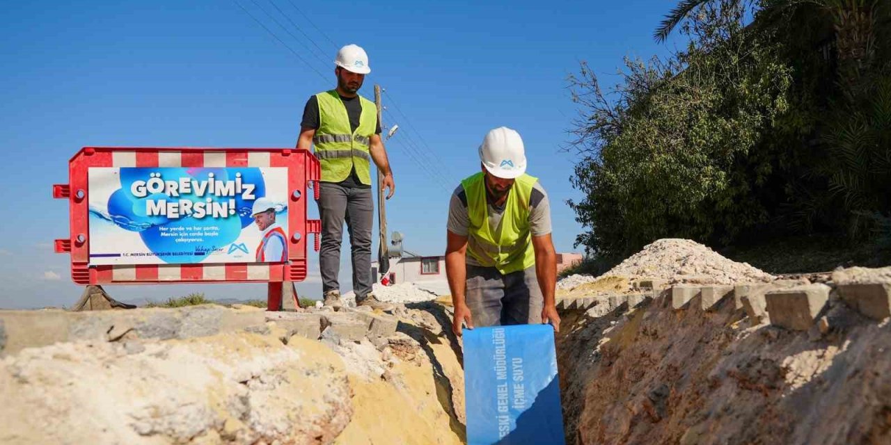 Meski, Camili Mahallesi’nde İçme Suyu Terfi Hattını Yeniledi