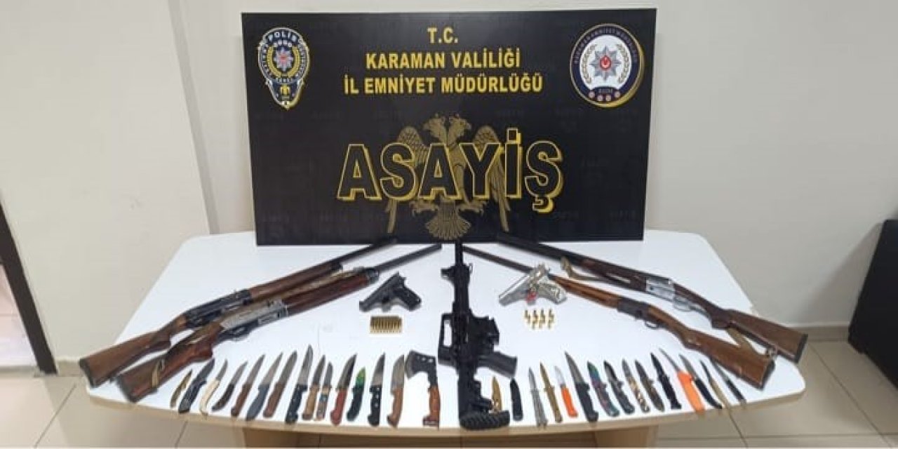 Karaman Polisin Asayiş Uygulamaları Devam Ediyor: 11 Tutuklama