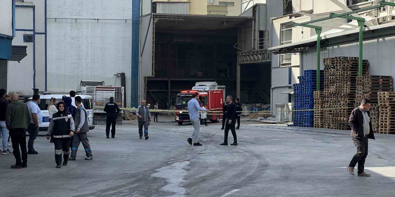 Konya’da Fabrikada Gaz Sıkışması Sonucu Parlama