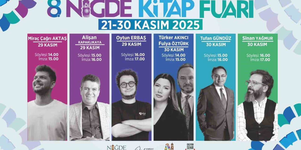 Niğde’de Kültür Şöleni Başlıyor: 8. Kitap Fuarı Kapılarını Açıyor
