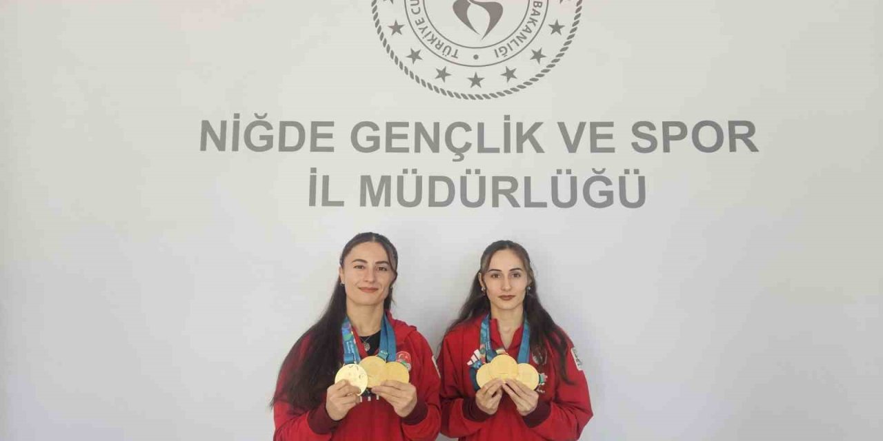 Şampiyon Kardeşler Niğde’ye Madalyalarla Döndü