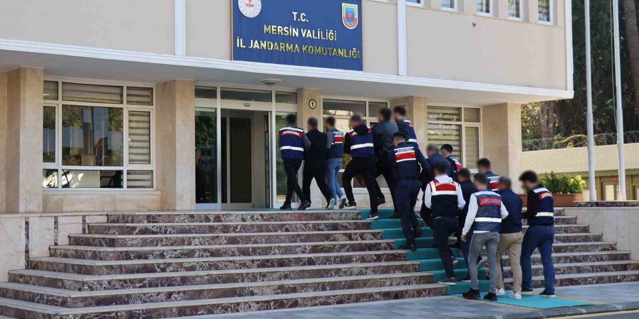Mersin’de Aranan Şahıslar Operasyonu: 34 Şüpheli Tutuklandı