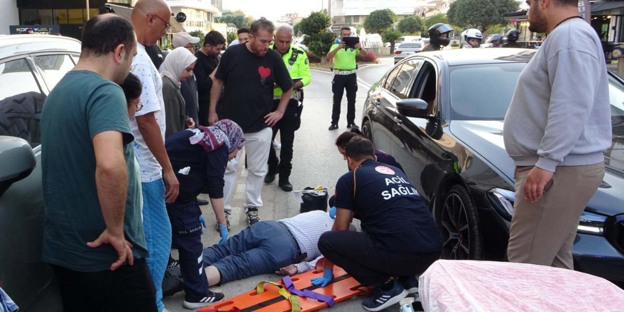 Otomobilin Çarptığı Yaya Ağır Yaralandı