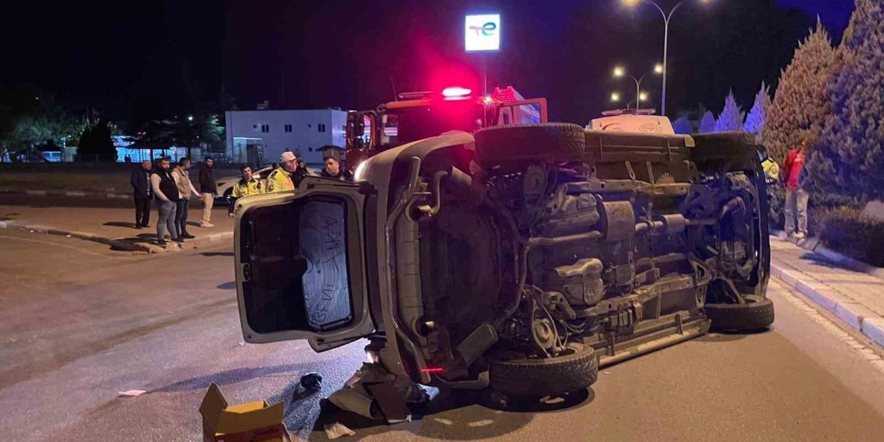 Karaman’da Gece Yarısı Kaza